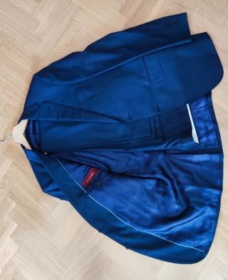 Traje Emidio Tucci - Azul y Gris