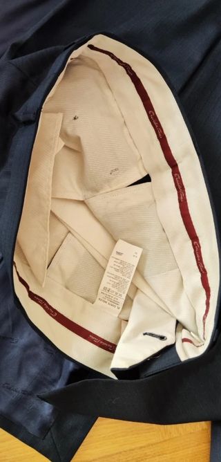 Traje Emidio Tucci - Azul y Gris