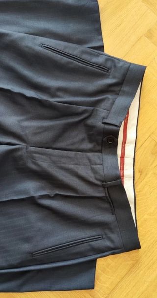 Traje Emidio Tucci - Azul y Gris