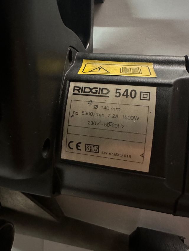 Ridgid 540 - Tracciatrice a muro