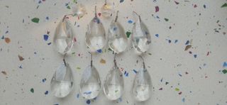 Cristales para lámpara - 8 piezas