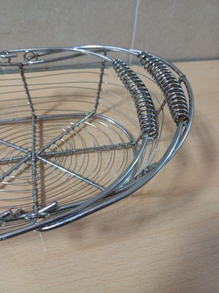 Cesta frutero metalica vintage