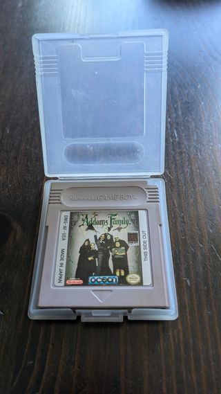Juego Game Boy: La Familia Addams