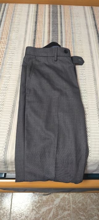 Pantalón traje gris - Hombre