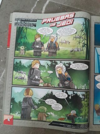 20 revistas LEGO STAR WARS (sin complementos)