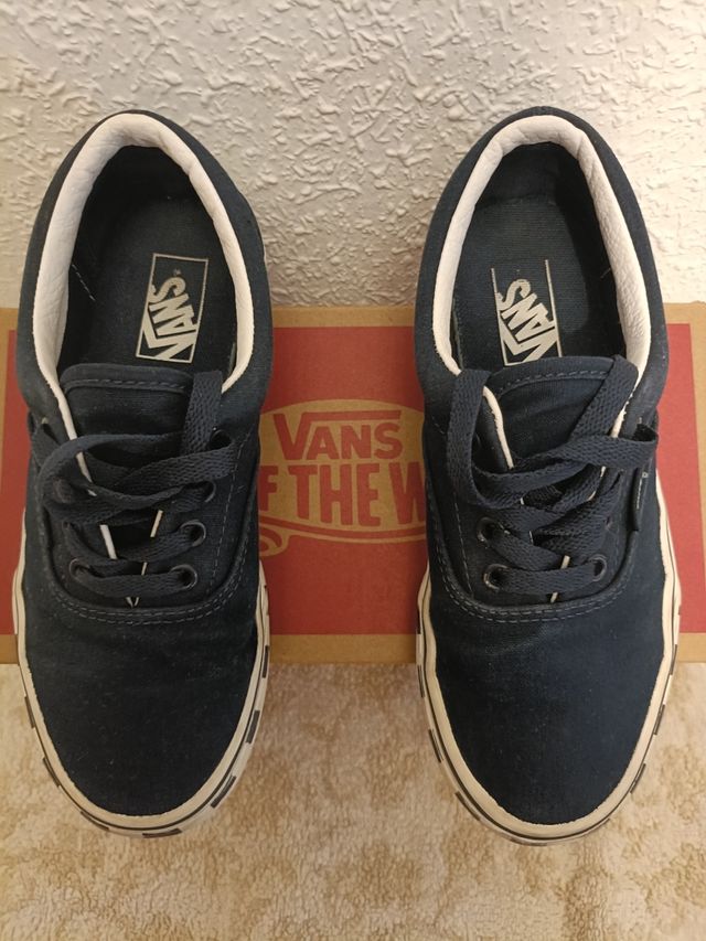 Zapatillas Vans Navy Número 32y medio