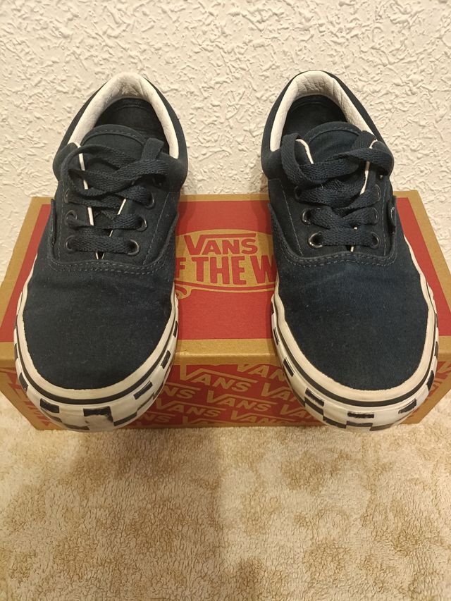 Zapatillas Vans Navy Número 32y medio