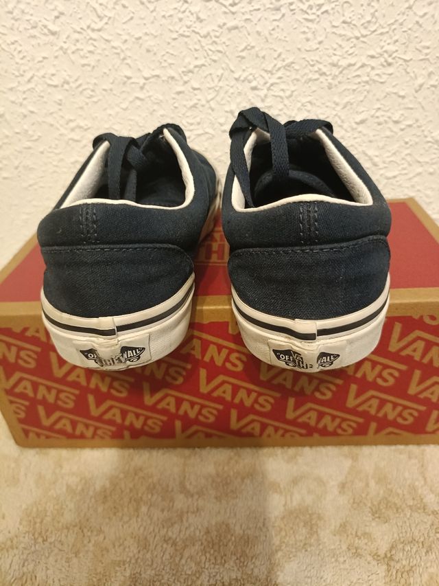 Zapatillas Vans Navy Número 32y medio