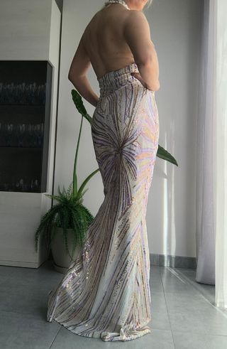 Vestido fiesta lentejuelas