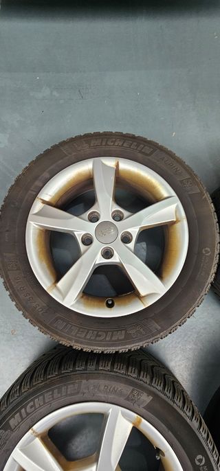 4 Llantas Audi de invierno Michelin 16 pulgadas