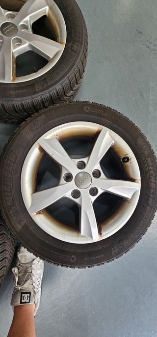 4 Llantas Audi de invierno Michelin 16 pulgadas