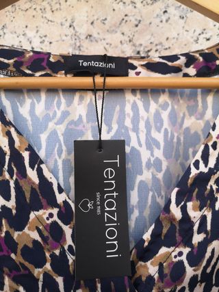 Blusa leopardo Tentazion XL