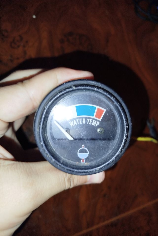 Indicador temperatura agua coche