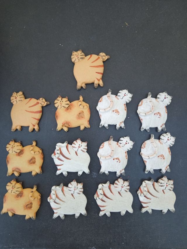 13 Calamite Gatti Vintage Lotto set stock magneti