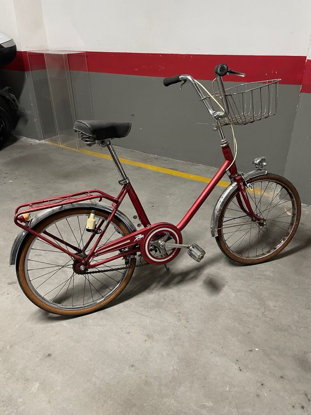 Bicicleta BH vintage roja