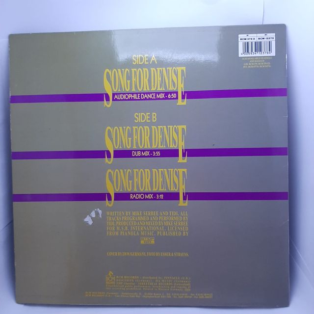 Vinile Canzone per Denise - Fantasia al Piano