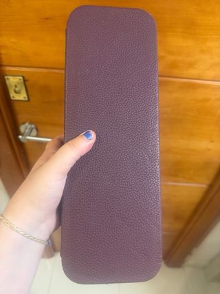 Estuche maquillaje marrón