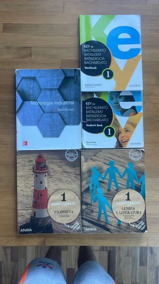 Libros 1 BACHILLERATO