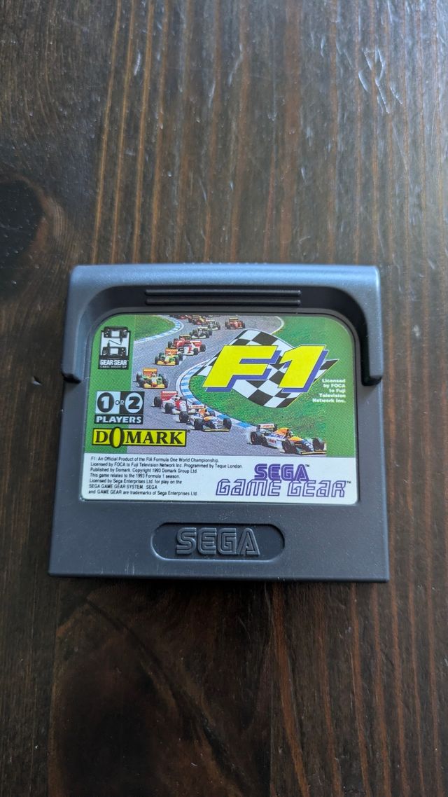SEGA Game Gear F1