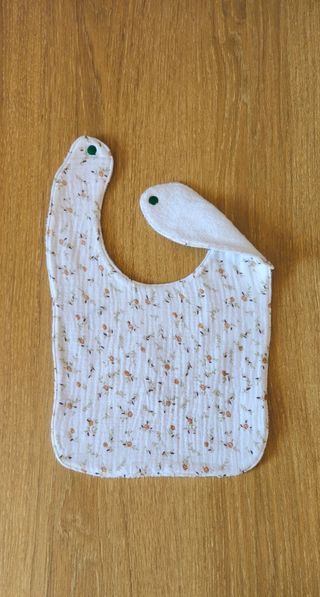 Bavaglino bimbo cotone