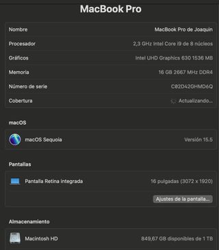 MacBook Pro Apple Plata