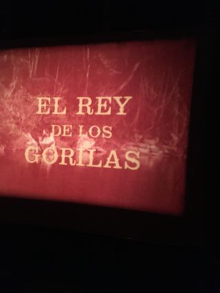El Rey de los Gorilas, largometraje super 8