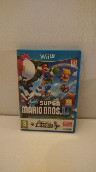 WiiU - New Super Mario Bros U más Luigi 