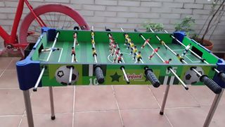Futbolín infantil plegable 62 cm de altura
