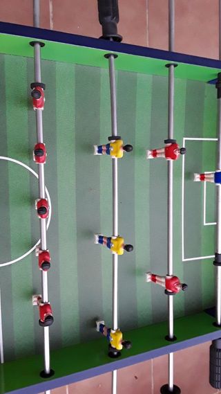 Futbolín infantil plegable 62 cm de altura