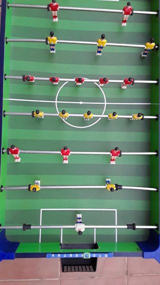 Futbolín infantil plegable 62 cm de altura
