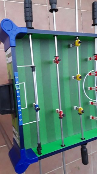 Futbolín infantil plegable 62 cm de altura