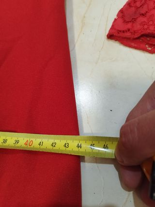 Vestido Flamenca Rojo