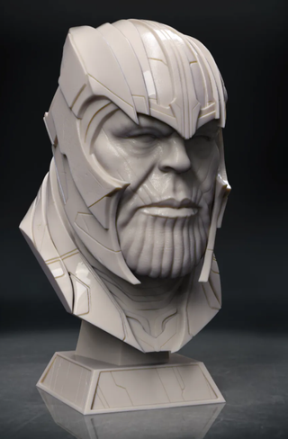 Busto Thanos: Impresionante escultura