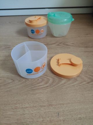 Dosificadores leche en polvo y cereales