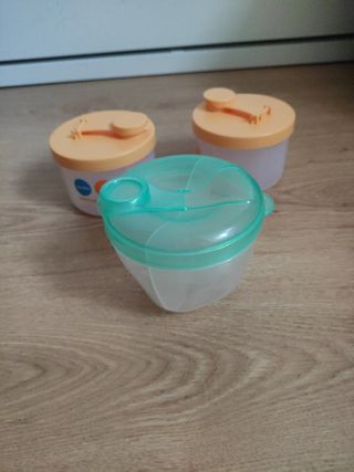Dosificadores leche en polvo y cereales