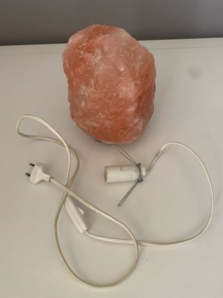 Grande lampada di sale