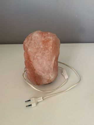 Grande lampada di sale
