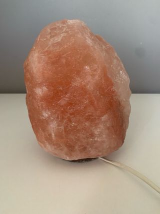 Grande lampada di sale