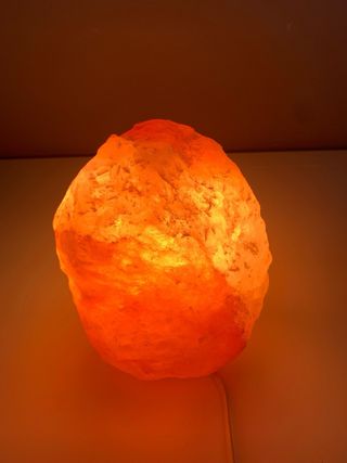 Grande lampada di sale