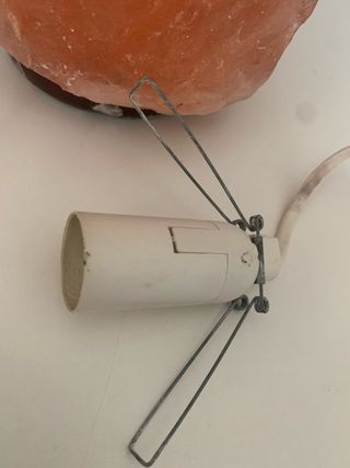 Grande lampada di sale