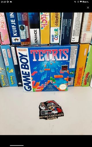 Caja Tetris Game Boy - Nintendo