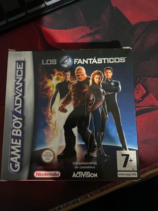 Los 4 Fantásticos GBA (Game Boy Advance)