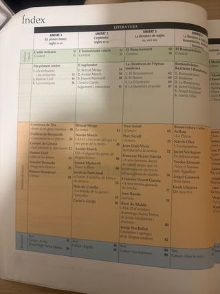 Trama. Literatura - Batxillerat 1