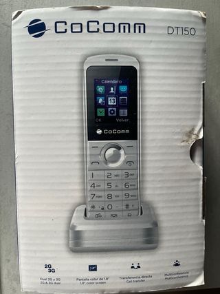 Teléfono CoComm blanco