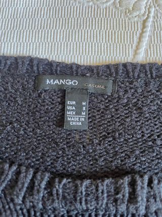 Jersey MANGO negro - Talla M
