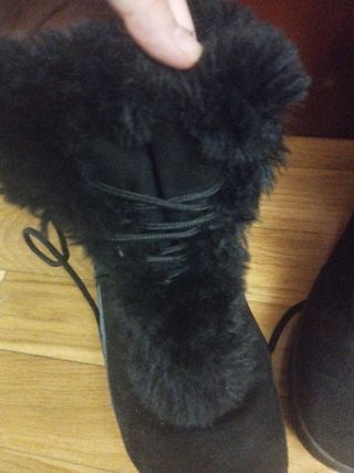 Botas negras de invierno