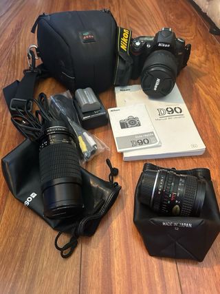 Nikon D90 + obiettivo macro