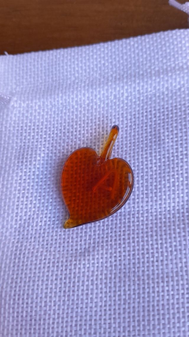 Colgante corazón cristal Murano