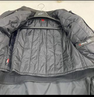 Cazadora moto Dainese negra