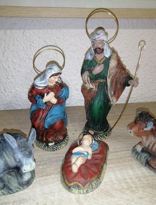 Belén Nacimiento Terracota 5 piezas